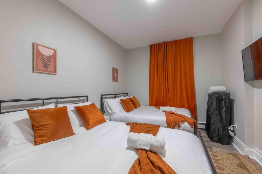 Apartamento Pumpkin Premise By Airport, 5 Beds, Sleeps 8, Book 7 Days, Get 20 Percent Off Newark Exterior foto